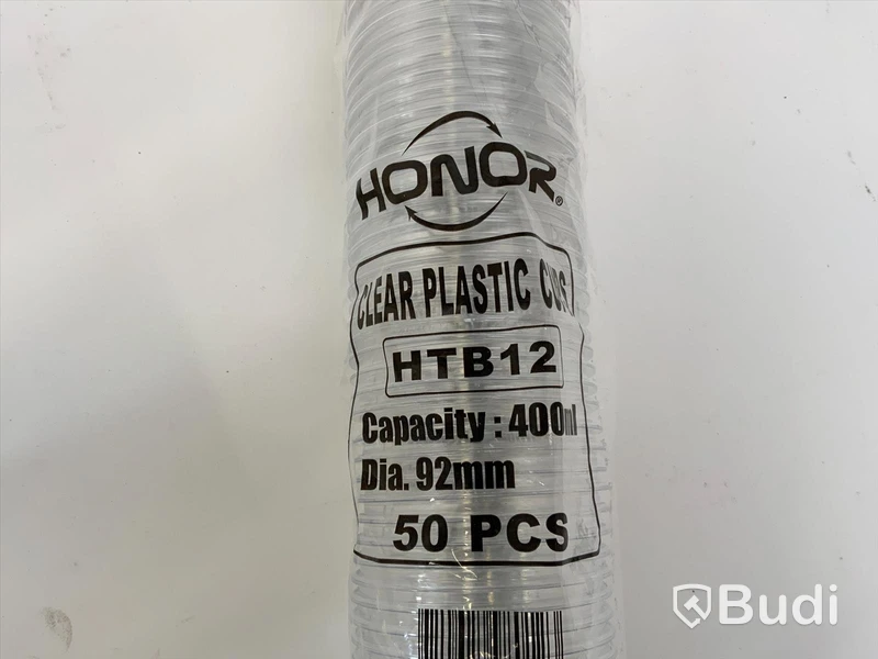 12 paket Plast muggar