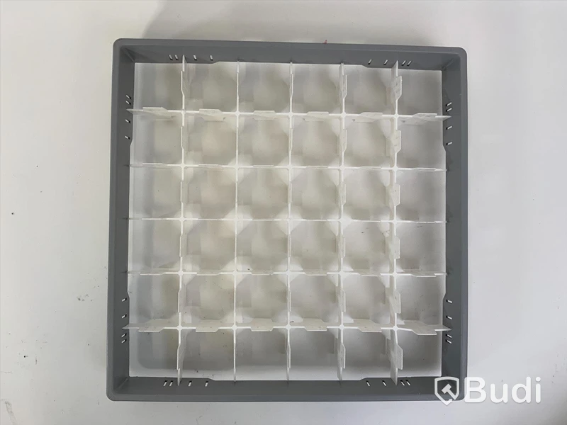 1x Diskkorg inkl avdelare för glas