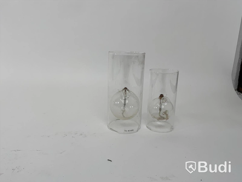 2x oljelampor