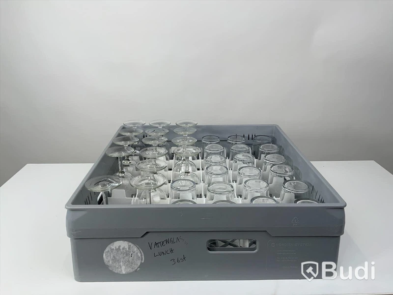 35x Dryckesglas blandat inkl back