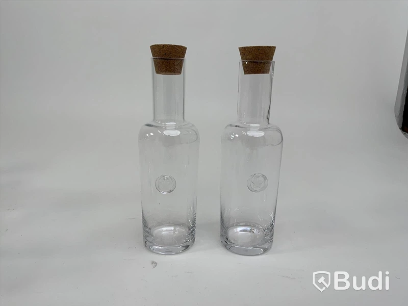2x Vattenkaraffer