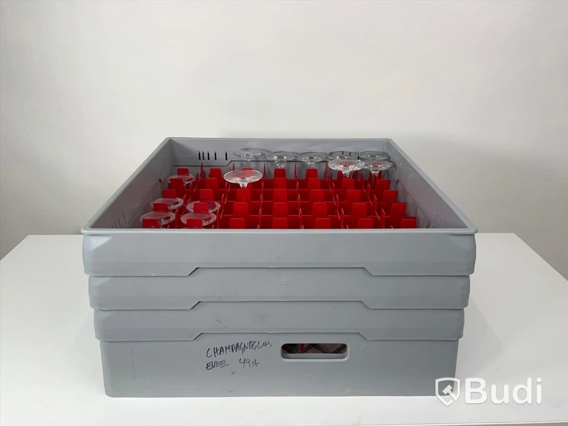 17x Champagneglas blandade inkl back