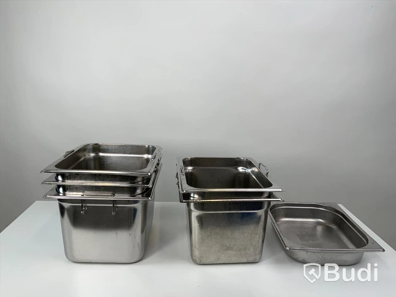 6x Kantiner inkl låda