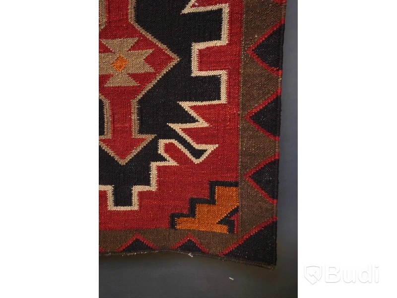 Handvävt röllakan med bomullsvarp från AXECO, 170x230 cm