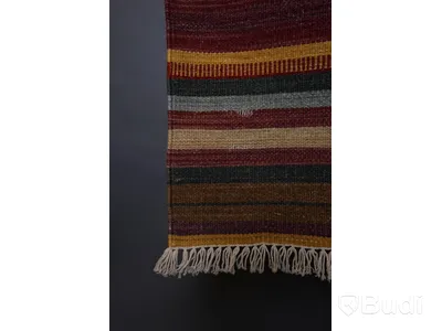 Handknuten matta, design f.107, 70x140 cm