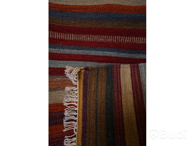 Handknuten matta, design f.107, 70x140 cm