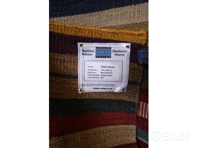 Handvävd Röllakan från AXECO, design: FINE KILIM, 140x200 cm