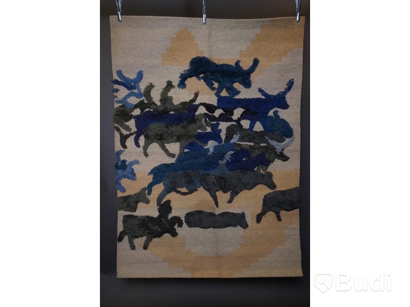 Handvävd röllakan, 140 x 190 cm