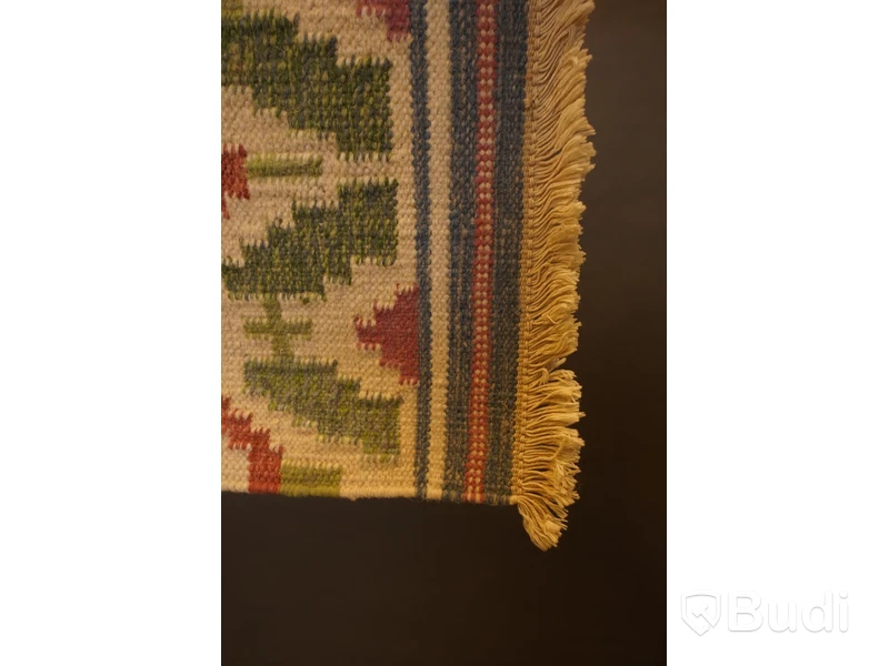 Handknuten matta, ca 71 x 45 cm