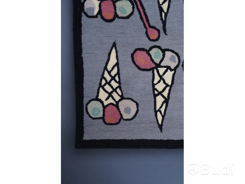 Handknuten matta, ca 155 x 108 cm