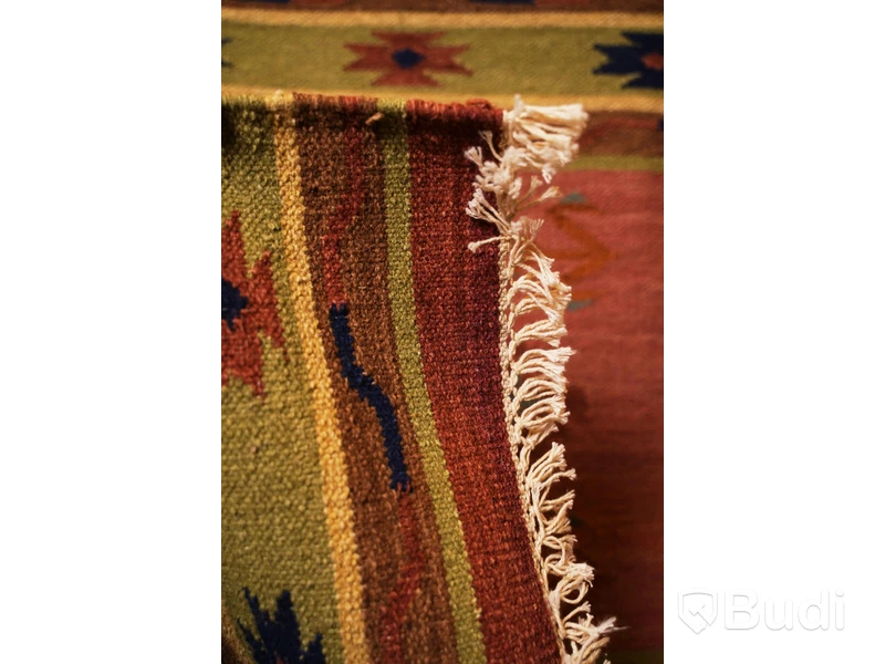 Handknuten röllakan, 140 x 200 cm