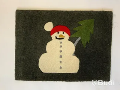 2x Dörr matta jultema 70 x 50cm
