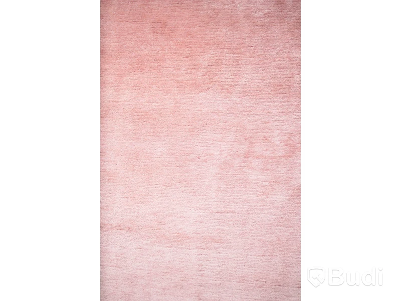 Handgjord Matta, Indien, 125x182cm, 100procent ull, färg persika