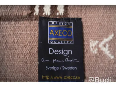 Handgjord matta, Axeco, 170 x 230 cm, design Anna-Johanna Ångström