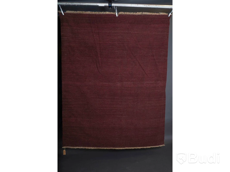 Matta röllakan handvävd, Axeco, 177 x 225 cm, äkta naturmaterial
