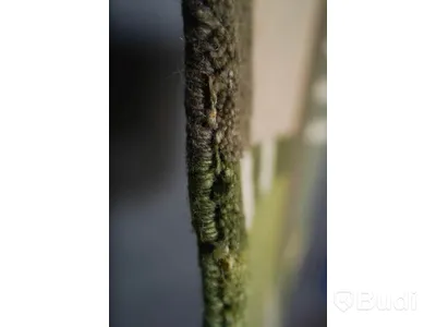 Dörrmatta handknuten, Axeco, 40 x 60 cm, äkta naturmaterial