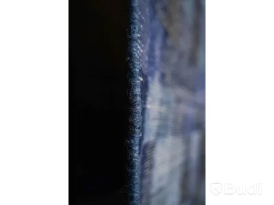 Handknuten matta, Axeco, 140 x 200 cm, äkta naturmaterial