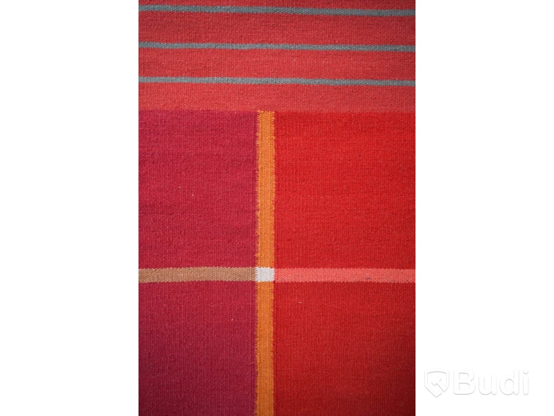 Handgjord matta, Axeco, 140 x 200 cm, 100procent ull
