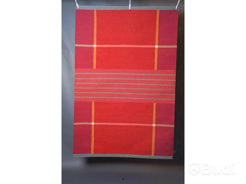 Handgjord matta, Axeco, 140 x 200 cm, 100procent ull