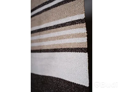 Handvävd matta i polyester i hög kvalité, 60x120cm