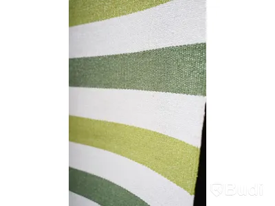 Handvävd matta i polyester i hög kvalité, 70x140cm
