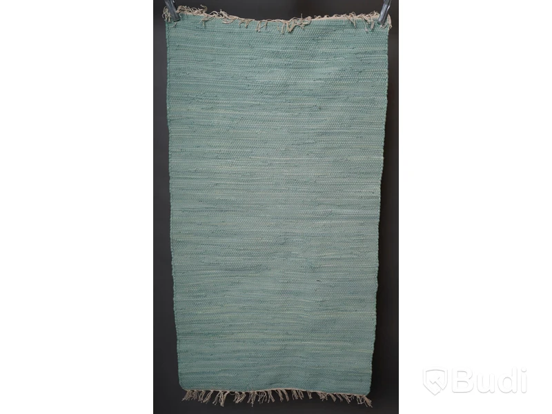 Handvävd matta i bomull i hög kvalité, 65x120cm