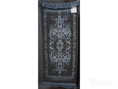 Handvävd matta i bomull i hög kvalité, 65x140cm