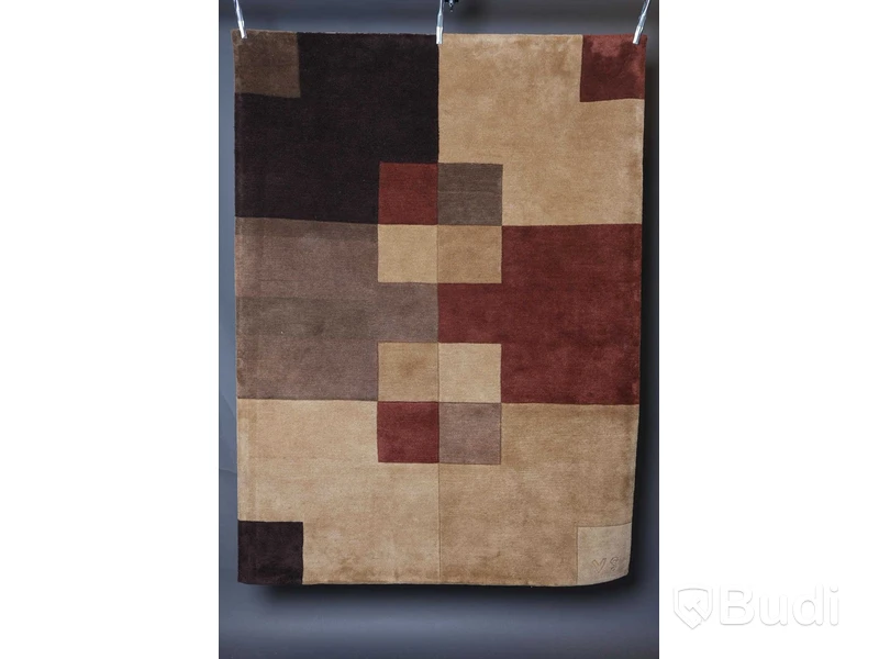 Matta, Axeco modell: Handknuten matta i ull, 195x145cm.