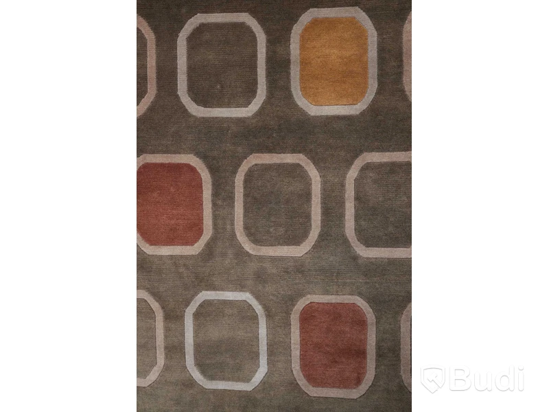 Matta, Axeco modell: Handknuten, 140x200cm.
