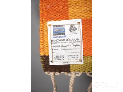 Axeco Matta, Handvävd röllakan, 30 x 30 cm