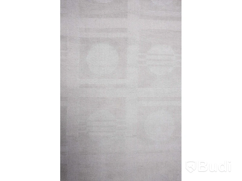 Matta, handtuftad, i ull i bra kvalité, 140 x 210 cm