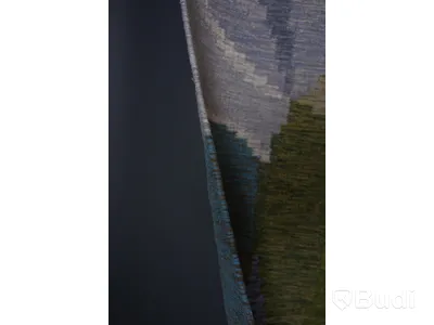 Axeco Handvävd matta, 140 x 200 cm