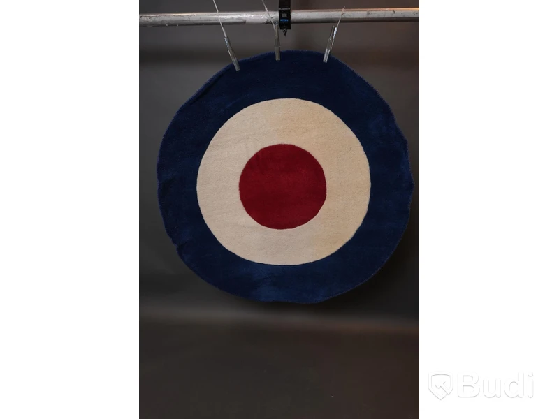 Axeco Matta, Handtuftad, 130 cm round