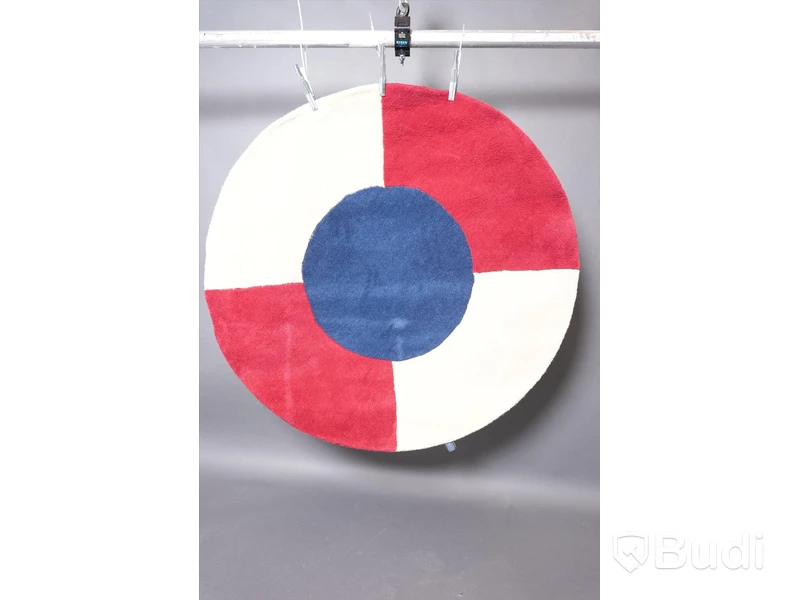 Axeco Matta, Handtuftad, 130 cm round