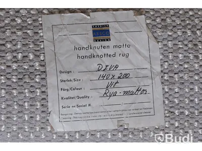 Matta - Axeco modell: Handknuten, 140x200. Ny.