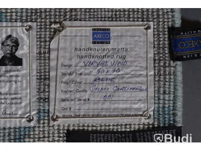 Dörrmatta - Axeco modell: Handknuten, 50x70. Ny.