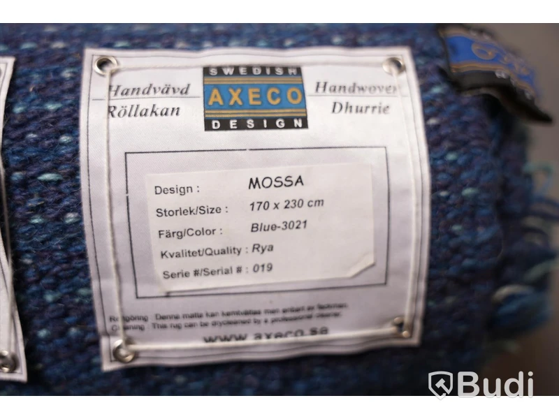 Matta - Axeco modell: Handknuten 170x230 cm