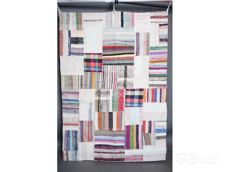 Axeco Matta, Handvävd röllakan i bomull, 170 x 240 cm