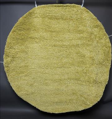 Mio Matta, Handvävd ryamatta i ull och lin, 200 cm round