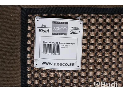 Matta, Axeco modell: Sisal, 140 x 200 cm