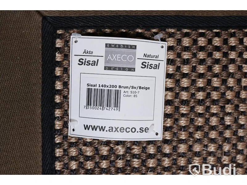 Matta, Axeco modell: Sisal, 140 x 200 cm