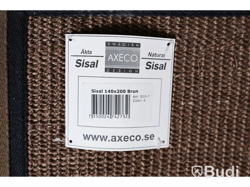 Matta, Axeco modell: Sisal, 140 x 200 cm
