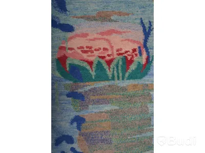 Dörrmatta, Axeco, Handknuten, 42 x 61 cm