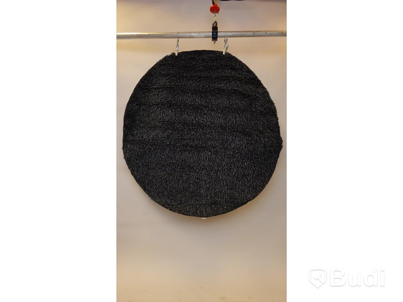 Handvävd ryamatta rund, ø 150 cm
