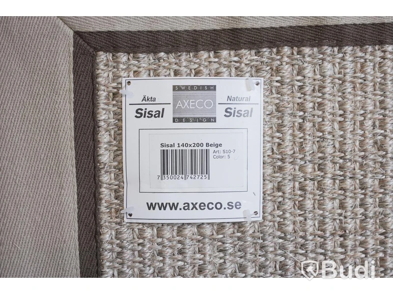 Matta, Axeco, Sisal, 140 x 200 cm