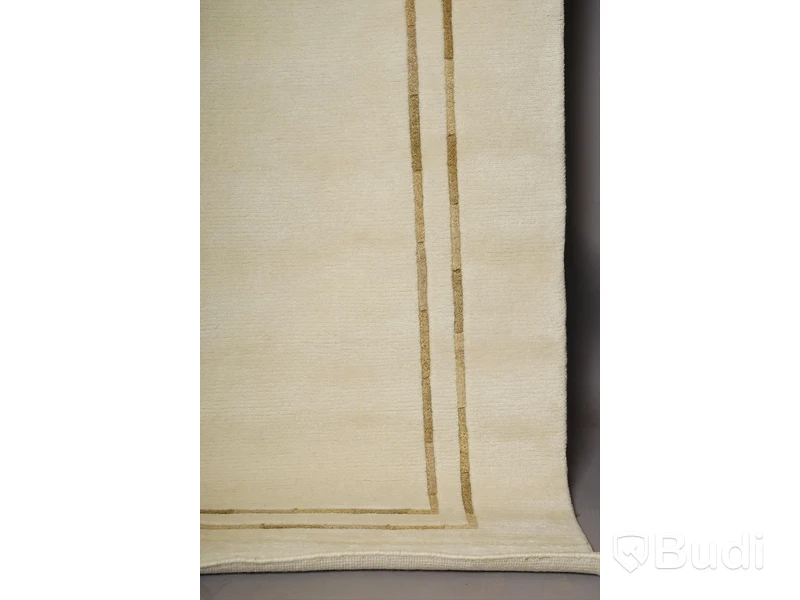 Handknuten Matta i 100procent bomull, 200 x 280 cm