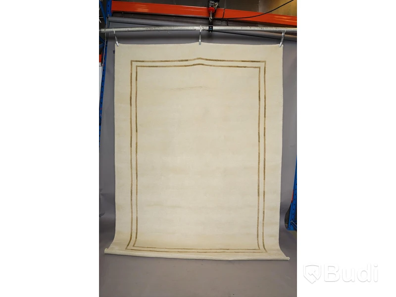 Handknuten Matta i 100procent bomull, 200 x 280 cm
