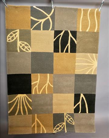 Handtuftade Matta, 135 x 195 cm