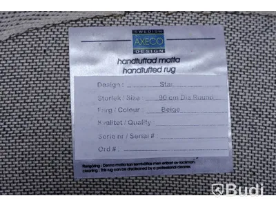 Axeco Handtuftad Matta 90cm