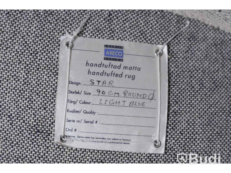 Axeco Handtuftad Matta 90cm